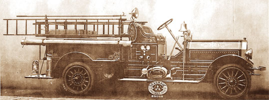 1920 Seagrave fire engine