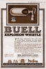 Buell explosion whistle ad 1919