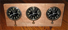 three replacement clocks
